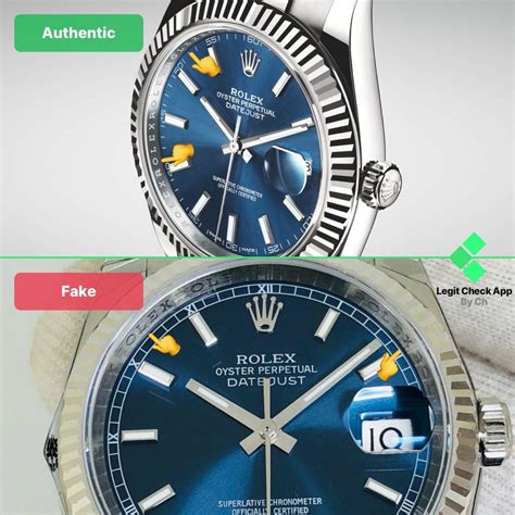 real vs fake rolex oyster perpetual datejust|authentic rolex datejust.